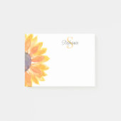 Monogram Floral Post-it® Notes (Voorkant)