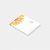 Monogram Floral Post-it® Notes (Schuin)