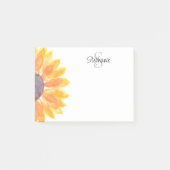 Monogram Floral Post-it® Notes (Voorkant)
