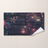 Monogram Floral Spray Fantasy Art Handdoek (Handdoek)