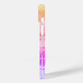 Monogram Floral Square Windows Waterverf Purples Case-Mate iPhone Case (Achterkant / Links)