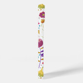 Monogram Floral Waterverf Case-Mate iPhone Case (Achterkant / Rechts)