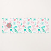 Monogram Floral Yogamat (Voorkant (horizontaal))