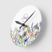 Monogram Florale Botanische naam Ronde Klok (Hoek)