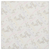 Monogram Florence naam en letter F stof (Swatch)
