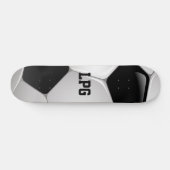 Monogram Football Voetbal Persoonlijk Skateboard (Horizontaal)