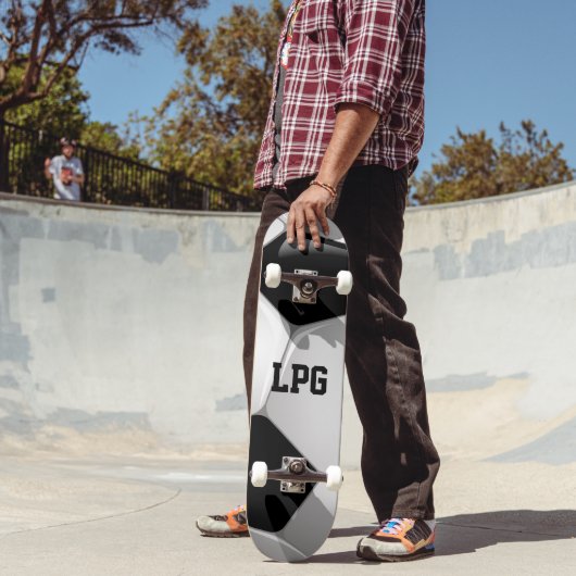 Monogram Football Voetbal Persoonlijk Skateboard (Buiten 2)