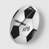 Monogram Football Voetbal Ronde Klok (Hoek)