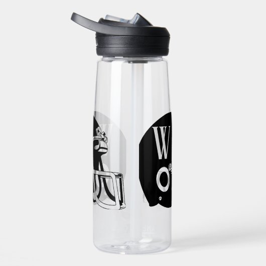 Monogram Football Waterfles (Rechts)