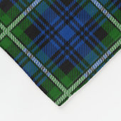 Monogram Forbes Tartan Fleece Deken (Hoek)