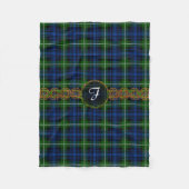 Monogram Forbes Tartan Fleece Deken (Voorkant)