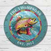 Monogram forelvliegvisser dartbord