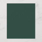 Monogram Forest Green Budget Weddenation (Achterkant)