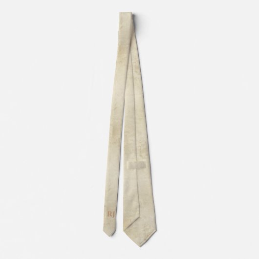 Monogram Formal Pearl Pattern Stropdas (Achterkant)