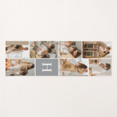 Monogram Foto Collage Oefening Yogamat (Voorkant (horizontaal))
