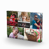 Monogram foto-inkuilfamilie fotoblokken (Rechts)