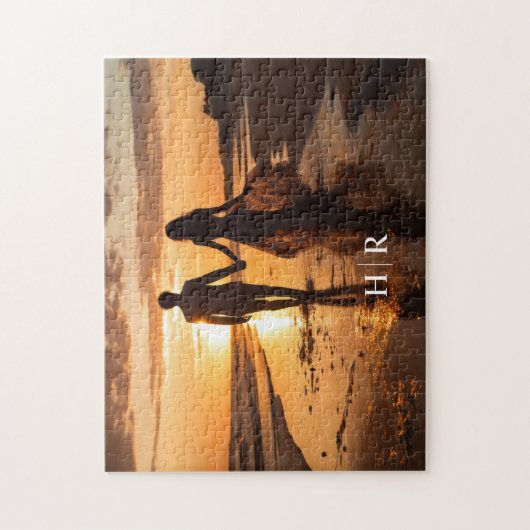 Monogram Foto Legpuzzel (Verticaal)