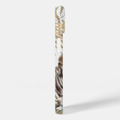 Monogram Foto Safari Dier Bloemen Modern Girly Case-Mate iPhone Case (Achterkant / Rechts)