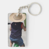 Monogram Foto Sleutelhanger (achterkant)