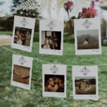 monogram foto | Tabelnummer Kaart<br><div class="desc">Met uw eigen foto's: denk aan engagmentfoto's, foto's uit de kindertijd, relatie foto's. Deze kaarten van het lijstaantal zijn een unieke manier om uw favoriete foto's te tonen. De aantallen van de lijst verbeteren de blik van uw tafelblad en zetten de het beëindigen aanraking op uw speciale dag. De gepersonaliseerde...</div>