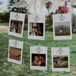  monogram foto | Tabelnummer Kaart