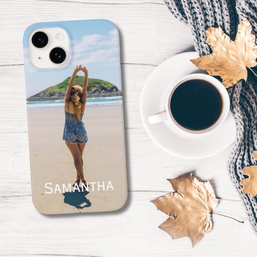 Monogram Foto Voeg je foto toe Pas aan Case-Mate iPhone Case