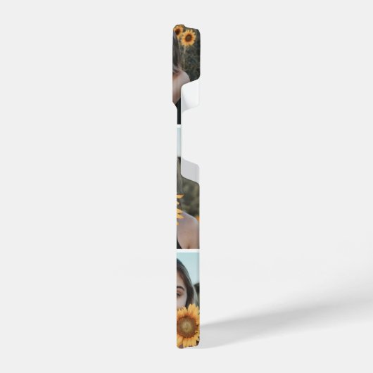 Monogram  Foto White iPhone Hoesje (Linkerkant)