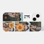 Monogram  Foto White iPhone Hoesje (Achterkant horizontaal)