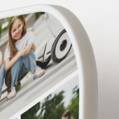 Monogram Fotocollage Aangepaste Kleur Pickleball Paddle (Links Detail)