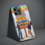 Monogram Fotonaam Colorful Wave Trendy Modern Case-Mate iPhone 14 Hoesje<br><div class="desc">Monogram Foto Naam Colorful Wave Trendy Modern iPhone Smartphone Telefoons Kwesties kenmerkt uw favoriete foto met uw gepersonaliseerde namen en monogrammen op een kleurrijk golfaccent. Perfect geschenk voor Kerstmis,  verjaardagen,  feestdagen,  beste vrienden,  paren,  verjaardagen en nog veel meer. Ontworpen door ©Evco Studio www.zazzle.com/store/evcostudio</div>