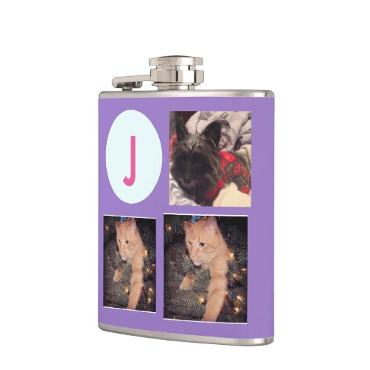 Monogram/foto's Heupfles (Links)