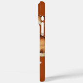 Monogram Fox Art Limoen Houten Patroon iPhone Case-Mate iPhone Case (Achterkant / Links)