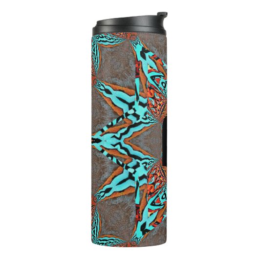 Monogram Fractal Star of Future Thermosbeker (Gedraaid links)