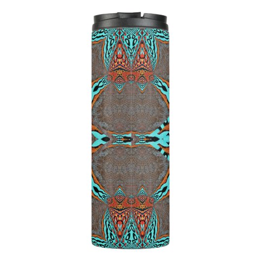 Monogram Fractal Star of Future Thermosbeker (Achterkant)