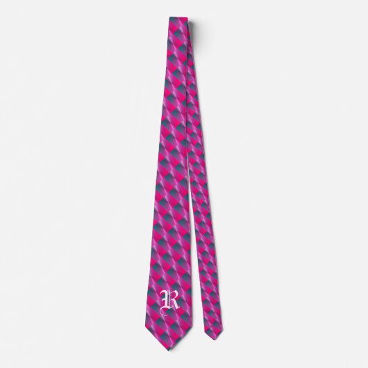 MONOGRAM FRAMBOZEN KEELDAS STROPDAS (Voorkant)