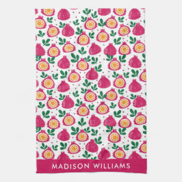 Monogram Fruit Elegante Stijlvolle Keukenhanddoek