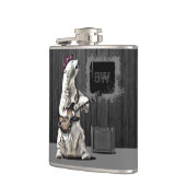 Monogram Funny Punk Rock Guitar Beer Musician Hip Heupfles (Links)