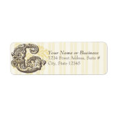 Monogram G Etiket (Voorkant)