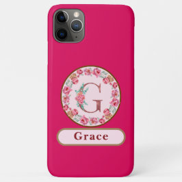 Monogram G Floral Case-Mate iPhone Case