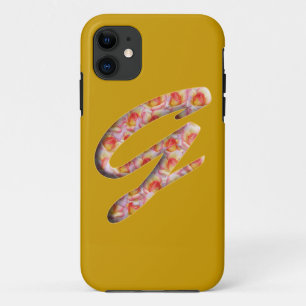 Monogram G in Rozen Patroon telefoonhoesje Case-Mate iPhone Case