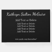 Monogram gast, geheugen, Afstuderen boek (Achterkant)