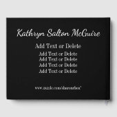 Monogram gast, geheugen, Afstuderen boek (Achterkant)