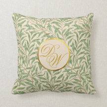 Monogram gebladerte Morris Green laat nepgoud acht