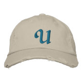 MONOGRAM GEBORDUURDE PET (Voorkant)