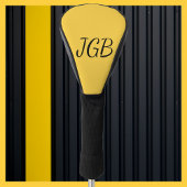 Monogram Geel Goud of kies uw kleur Golfheadcover