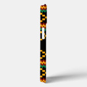 Monogram Geel, Groen, Rood, Zwart Kente Cloth Case-Mate iPhone Case (Achterkant / Rechts)