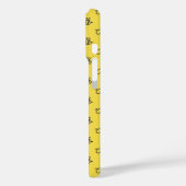 Monogram geel zomerkamer voor bijen Case-Mate iPhone case (Achterkant / Links)