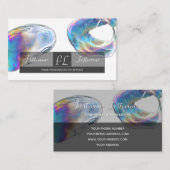 Monogram geestelijke gezondheidsbuik van regenboog visitekaartje (Voorkant / Achterkant)