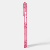 Monogram gekraakt patroon Case-Mate iPhone case (Achterkant / Links)