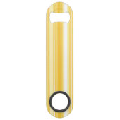 Monogram gele strepen speed flessenopener (Achterkant)